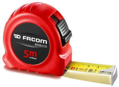 Flessometro Facom 5mt 19mm bifacciale con custodia in ABS