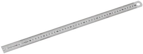 Facom halfstijve rvs-linialen lang model - enkelzijdig 300 mm - dela.1056.300