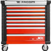 Facom jet gereedschapswagen 8 laden m4 rood - jet.8m4a - jet.8m4a