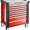 Facom jet gereedschapswagen 8 laden m4 rood - jet.8m4a - jet.8m4a