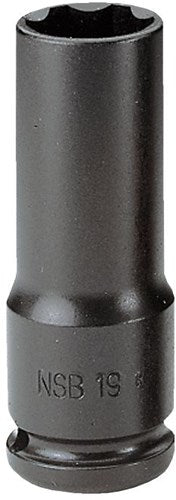 Imp facom vasos de acción larga 1 2' convexo 19 mm - nsb.19