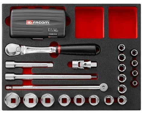 Modulo matrice Facom | cricchetti e bussole 1 4 - 1 2 | f50031051 f50031051