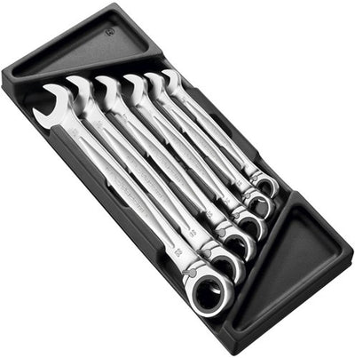 Llave de carraca combinada antideslizante facom mod 6 medidas grandes