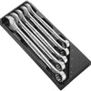 Facom module met 5 ringsteeksleutels met ogv-profiel; grote maten - mod.440-2xl