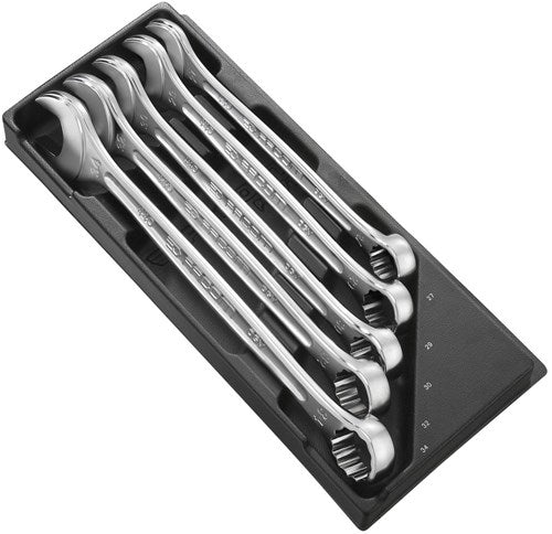 Mod. Facom. con llave combinada de 5 con perfil OGV; tallas grandes