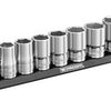 Set di prese Facom ogv® | 1 2” 6 facce | 12 pezzi su guida - s.40egrppb
