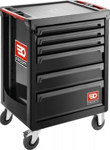 Carrello portautensili Facom roll 6 cassetti m3 nero - roll.6nm3a - roll.6nm3a
