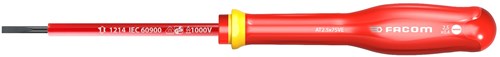 Facom schroevendraaier protwist sleuf 3x75 geïsoleerd 1000v - at3x75ve - at3x75ve