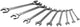 Set di chiavi a forchetta Facom da 8 pezzi