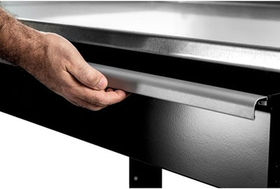 Banco de trabajo con soporte Facom | 1,5m + encimera galvanizada - wb2.1500gs