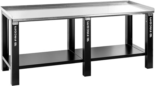 Facom stand werkbank | 2m + gegalvanis werkblad - wb2.2000gs