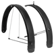 Eurofender ef Mudguard Set Tempo Square 28 pollici 58mm nero
