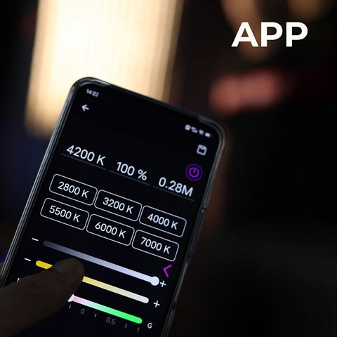 Pannello LED a bi-colore Falcon Eyes RX-24TDX III-K1 61x62 cm 220W