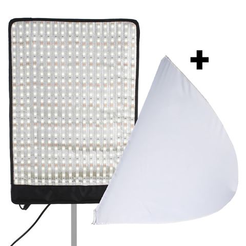 Pannello LED a due colori flessibili Falcon Eyes RX-12TD 30x45 cm