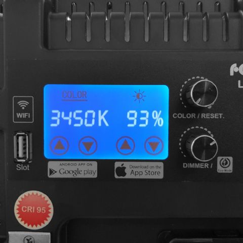 Falcon Eyes Wi-Fi Bic-Color LED Soft LED Dimmable LPW-150TD en 230V