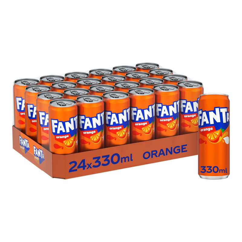 Lattina Fanta arancia (24x 33cl)