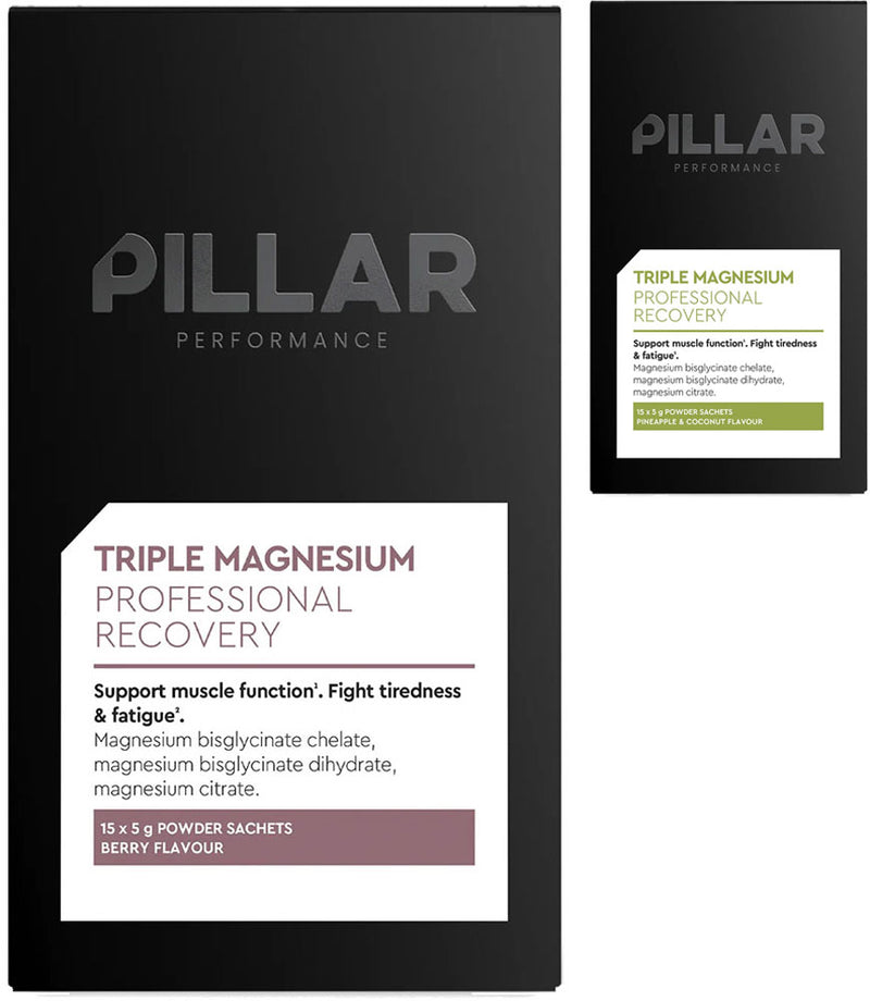 Zaino da viaggio Pillar Performance triplo magnesio 15x5g | cocco all'ananas