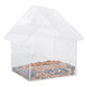 Esschert Design Esschert Design Feeding House per la finestra acrilica 15x10x15.3 cm FB370
