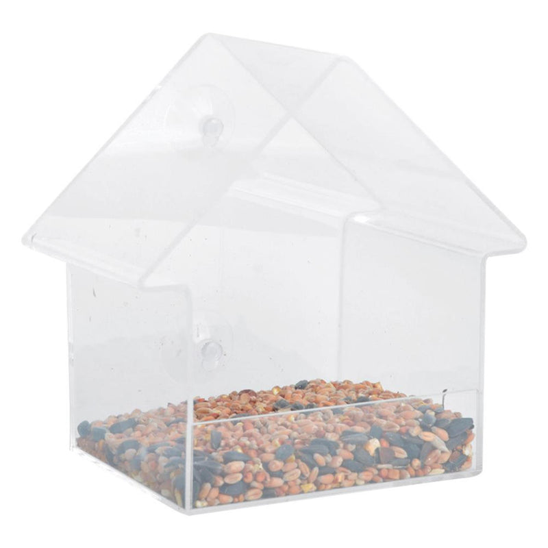 ESSCHERT Design ESSCHERT Design Feeding House para la ventana acrílica 15x10x15.3 cm FB370