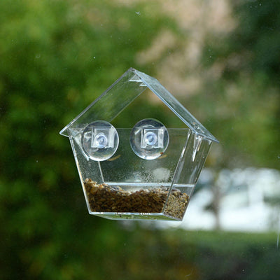 Esschert design window feeding house