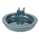 Esschert design birdbath ceramic petrol