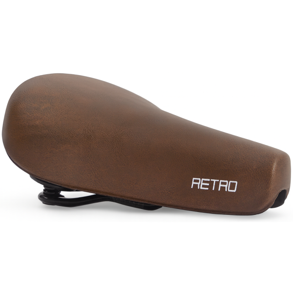 Edge Fietszadel City Retro Dark Brown (Embalaje del taller)