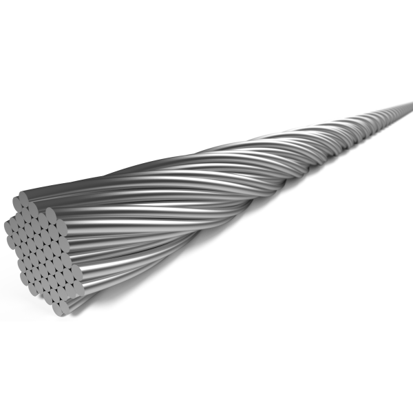 Elvedes Cavo freno in acciaio inossidabile 2250mm 6427RVS-49-box (100 pezzi)