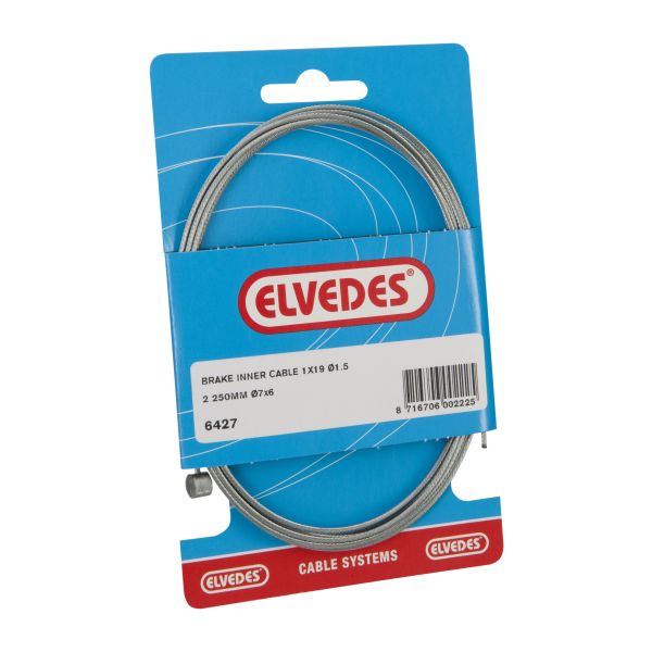 Elvedes Rem Binnenkabel 2250 mm galvanizado Ø1.5 mm-T-Nippel (en el mapa)