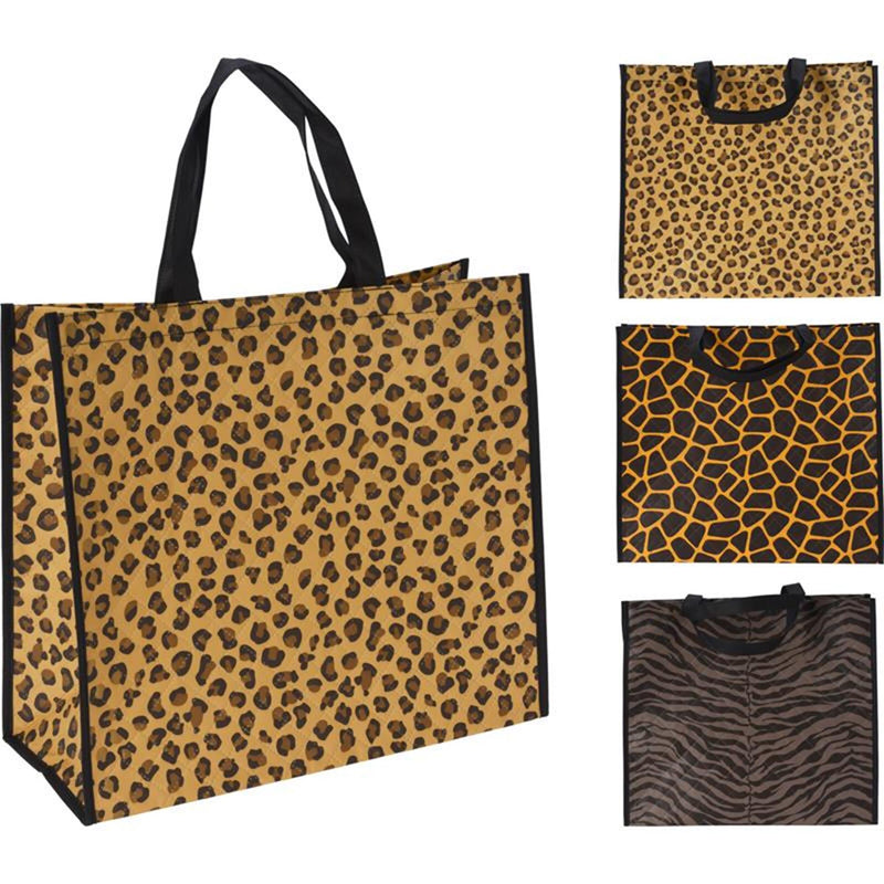 Bolsa de compras Storage Solutions 45cm estampado animal