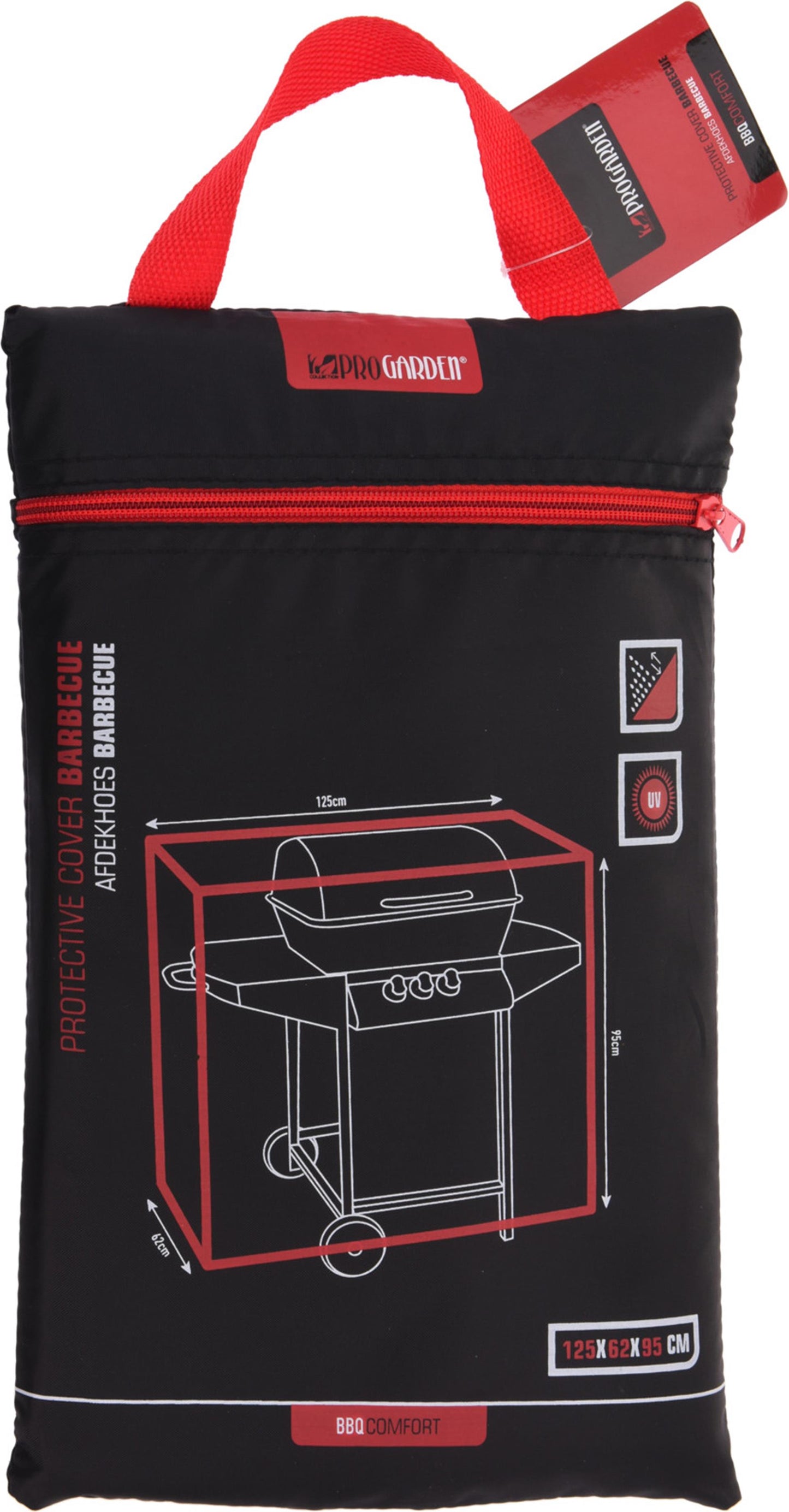 PROGARDEN PROGARDEN Barbecue Cover 125x62x95 cm