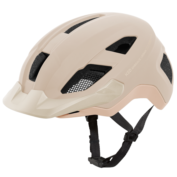 Casco da bicicletta Ked Abbraccio Urban - l (58-62 cm) - beige opaco