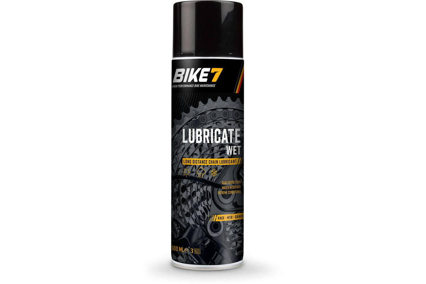 Bike7 - lubrificante bagnato 500 ml