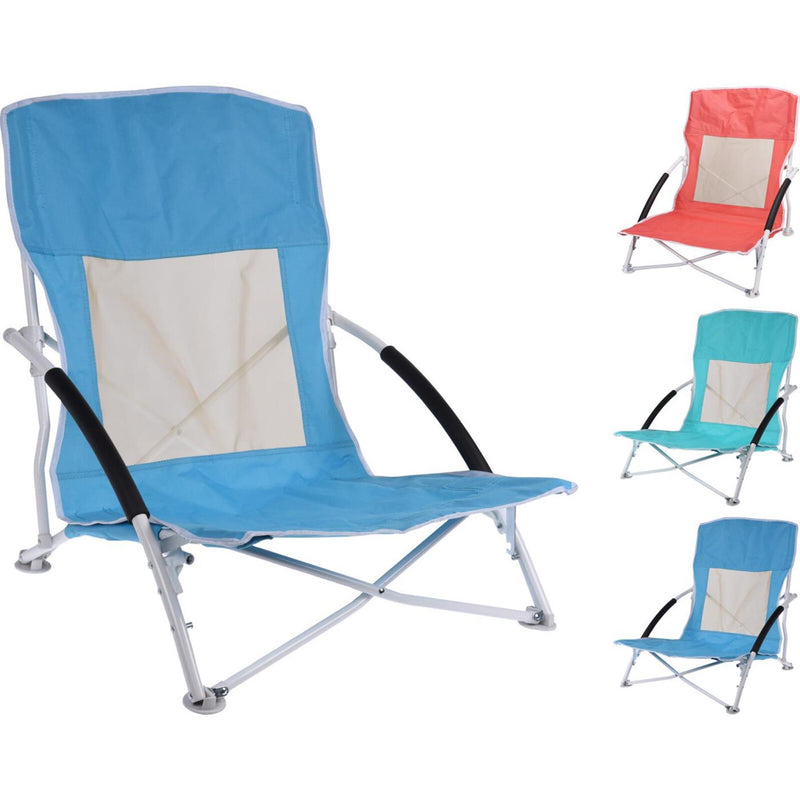 Sedia da spiaggia Pro Beach pieghevole 3 assi. colore