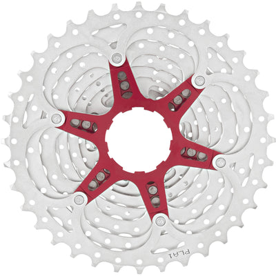 SunRace 10 speed cassette 11-36t. zilver csmx0