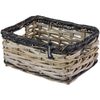 Basil Bicycle basket Dijon Small Gray Black