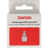 Simson pompnippel auto ventiel