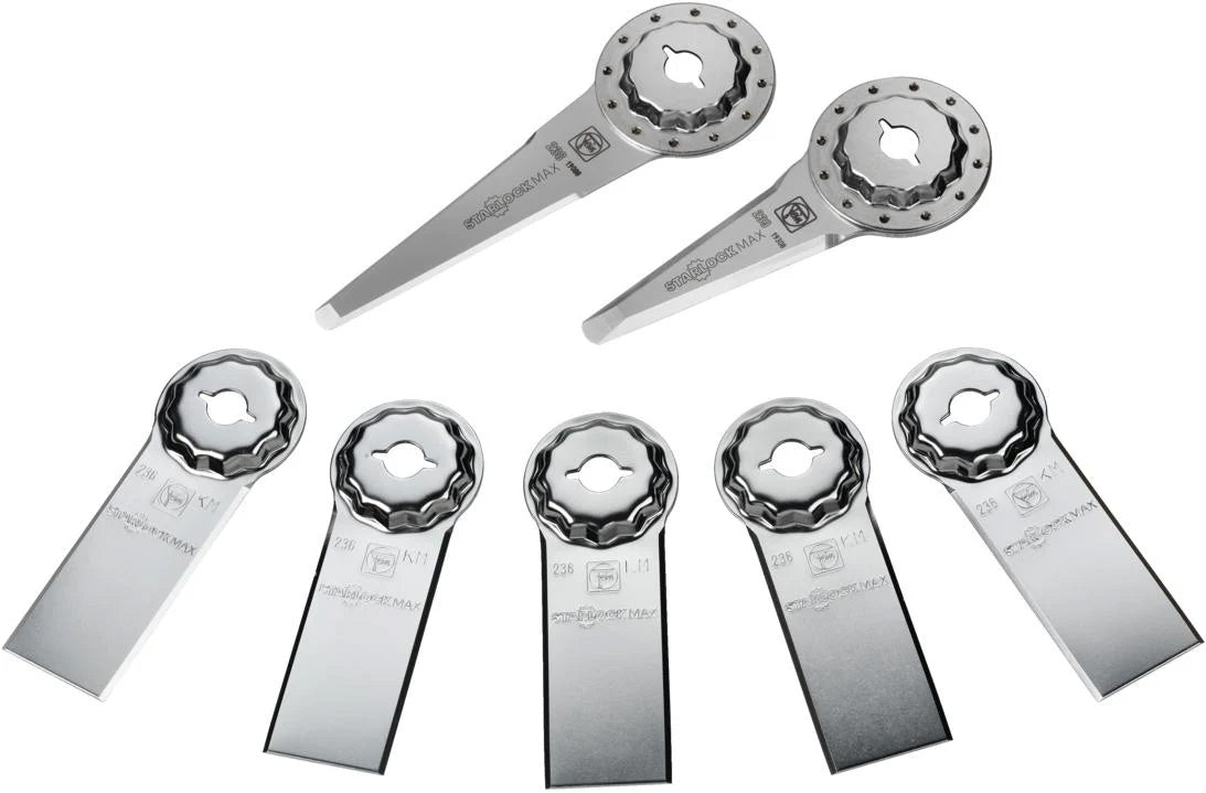Set professionale di coltelli per rinnovamento giunti Fein Starlockmax - 35222967130
