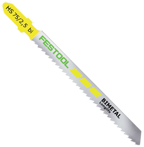 Accessori Festool lama per seghetto alternativo hs 75 2,5 bi 5 | 5 pezzi | 490178
