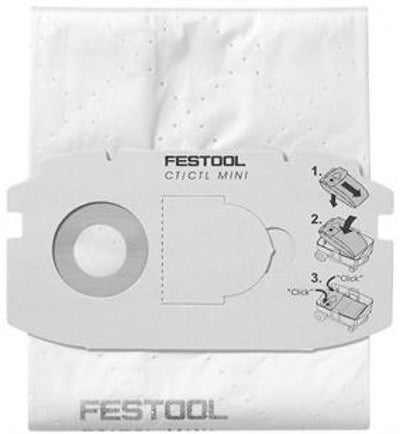 Sacchetto filtro Festool sc fis-ct mini 5