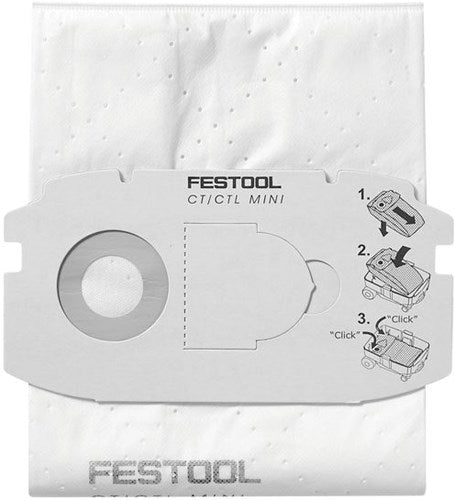 Sacchetto filtro Festool sc fis-ct mini 5