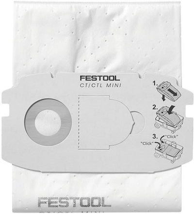 Sacchetto filtro Festool sc fis-ct mini 5