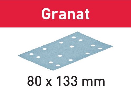 Festool accessoires granat stf 80x133 p180 gr 10 schuurstroken | 497130