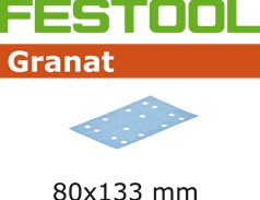 Festool accessoires granat stf 80x133 p40 gr 10 schuurstroken | 497127
