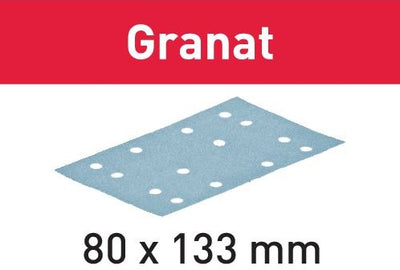 Accessori Festool granat stf 80x133 p80 gr 10 listelli abrasivi | 497128
