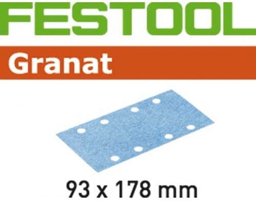 Festool accessoires granat stf 93x178 p120 gr 100 schuurstroken | 498936