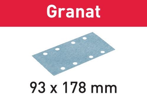 Festool accessoires granat stf 93x178 p120 gr 100 schuurstroken | 498936