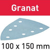 Accesorios festool granat stf delta 7 p320 gr 100 hojas de lija | 497143