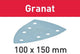 Accesorios festool granat stf delta 7 p320 gr 100 hojas de lija | 497143