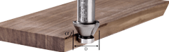 Festool accessories hw 45°-ofk 500 bevel cutter hw | 490090
