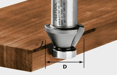 Festool accessories hw 45°-ofk 500 bevel cutter hw | 490090